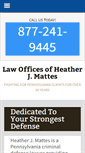 Mobile Screenshot of hjmattes.com
