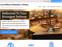 Tablet Screenshot of hjmattes.com
